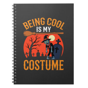 Cuaderno Diseño de Zombie de Disfraz de Ser Genial en Hallo
