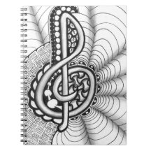 Diseño del Clef agudo de los amantes de la música