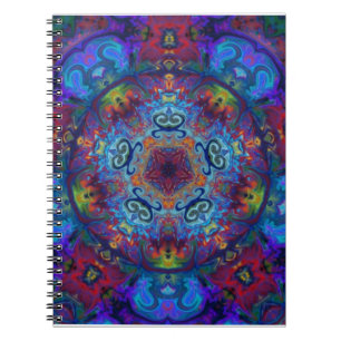 Cuaderno Diseño del extracto del arte de la mandala