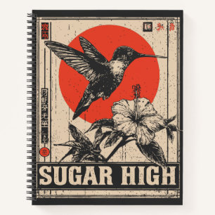 Cuaderno Diseño del Festival Retro de Hummingbird