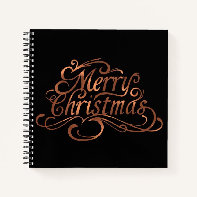 Cuaderno Diseño del guión de la Feliz Navidad (Anverso)
