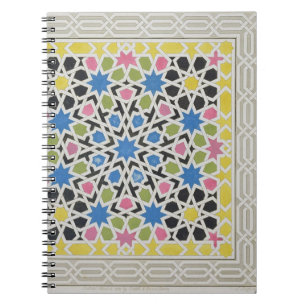 Cuaderno Diseño del mosaico de Alhambra, 'del árabe