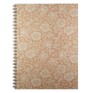Cuaderno Diseño del papel pintado de la "malva"