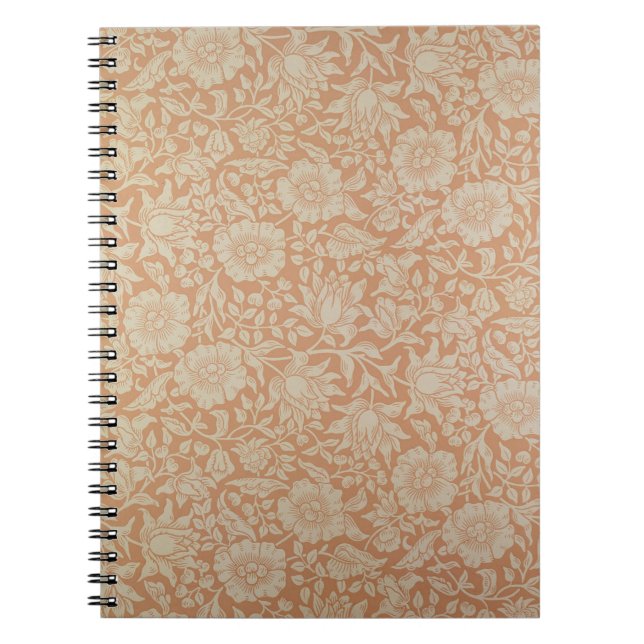 Cuaderno Diseño del papel pintado de la "malva" (Frente)