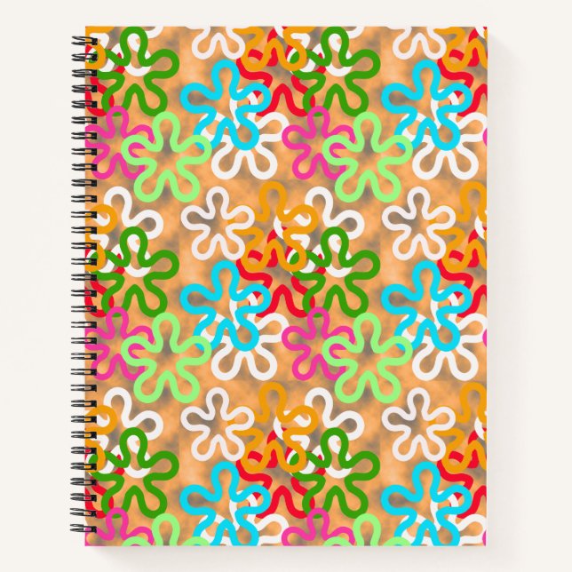 Cuaderno Diseño del patrón africano de ankara (Anverso)