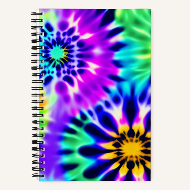Cuaderno Diseño del patrón de giro de tinta (Anverso)