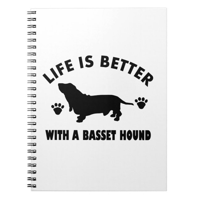 Cuaderno diseño del perro de caza del afloramiento (Frente)