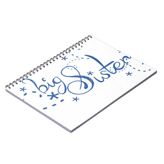 Cuaderno Diseño del remolino de la hermana grande (Lado Izquierdo)