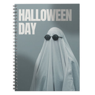 Cuaderno Diseño divertidísimo de portátil Guay Ghost Hallow