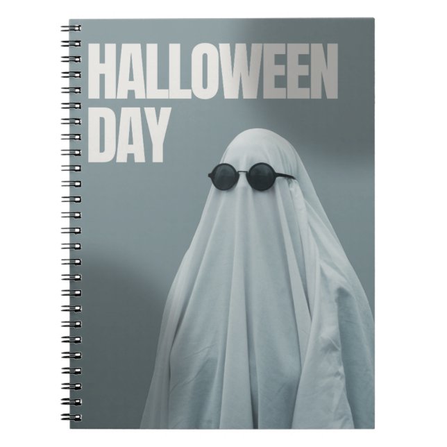 Cuaderno Diseño divertidísimo de portátil Guay Ghost Hallow (Frente)
