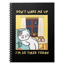 Cuaderno diseño divertido de gato para niños: diseño trendy