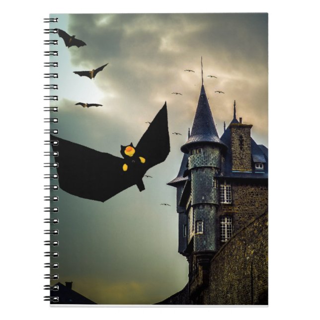 Cuaderno Diseño divertido para Halloween (Frente)