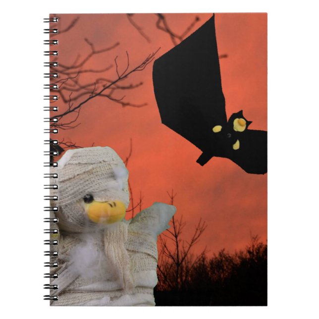 Cuaderno Diseño divertido para Halloween (Frente)