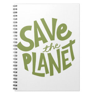 Cuaderno Diseño Ecológico Salva el Planeta