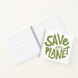 Cuaderno Diseño Ecológico Salva el Planeta