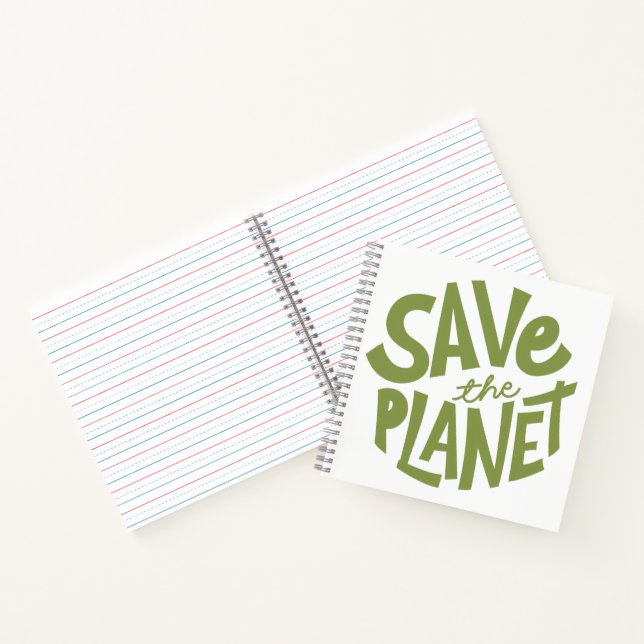 Cuaderno Diseño Ecológico Salva el Planeta (Interior)
