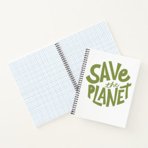 Cuaderno Diseño Ecológico Salva el Planeta
