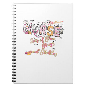 Cuaderno Diseño esencial de enfermera pediátrica divertida