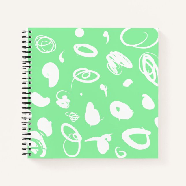 Cuaderno Diseño espontáneo Portátil Espiral (Anverso)