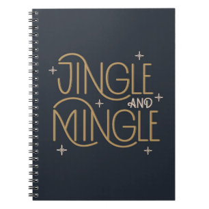 Cuaderno Diseño festivo de jingle y mingle