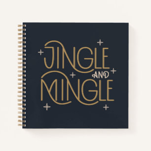 Cuaderno Diseño festivo de jingle y mingle