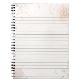 Cuaderno Diseño floral