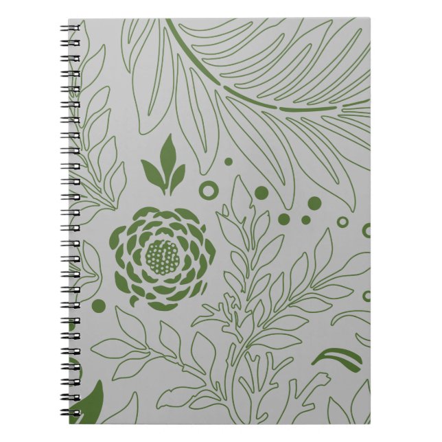 Cuaderno Diseño floral 17 (Frente)