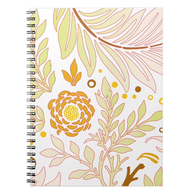 Cuaderno Diseño floral 19 (Frente)
