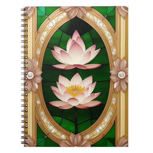 Cuaderno Diseño floral colorido (Frente)