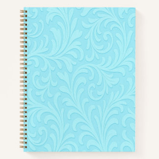 Cuaderno diseño floral retro