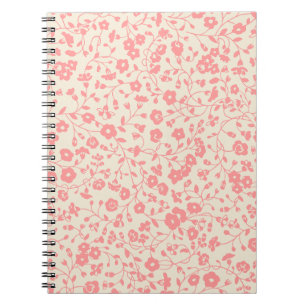 Cuaderno Diseño Floral Trepadoras Rosadas