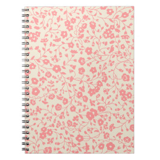 Cuaderno Diseño Floral Trepadoras Rosadas