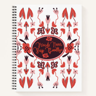 Cuaderno Diseño Floral Único