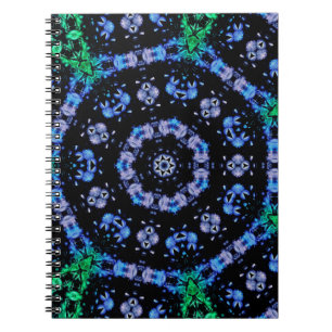 Cuaderno Diseño Fractal de Plasma Eléctrico Futurista