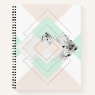 Cuaderno Diseño geométrico de estilo moderno