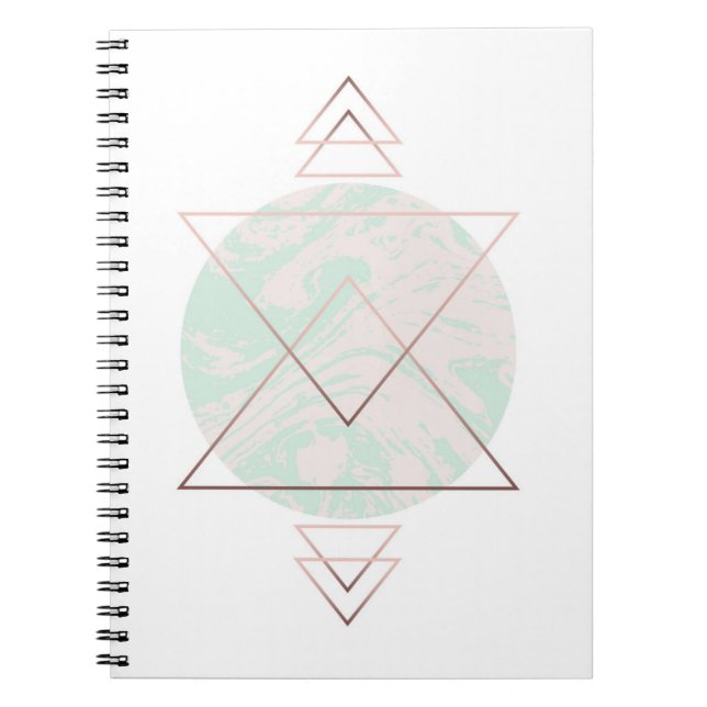 Cuaderno Diseño geométrico del arte abstracto (Frente)