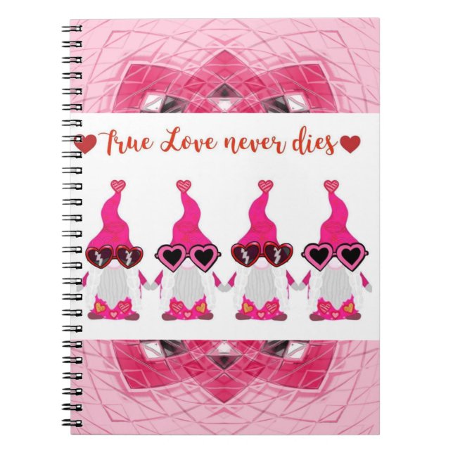 Cuaderno diseño gnome mandala (Frente)