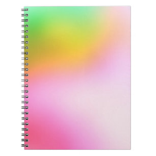 Cuaderno diseño gráfico color de fondo negro digital