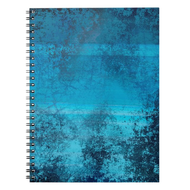 Cuaderno Diseño gráfico de fondo abstracto (Frente)