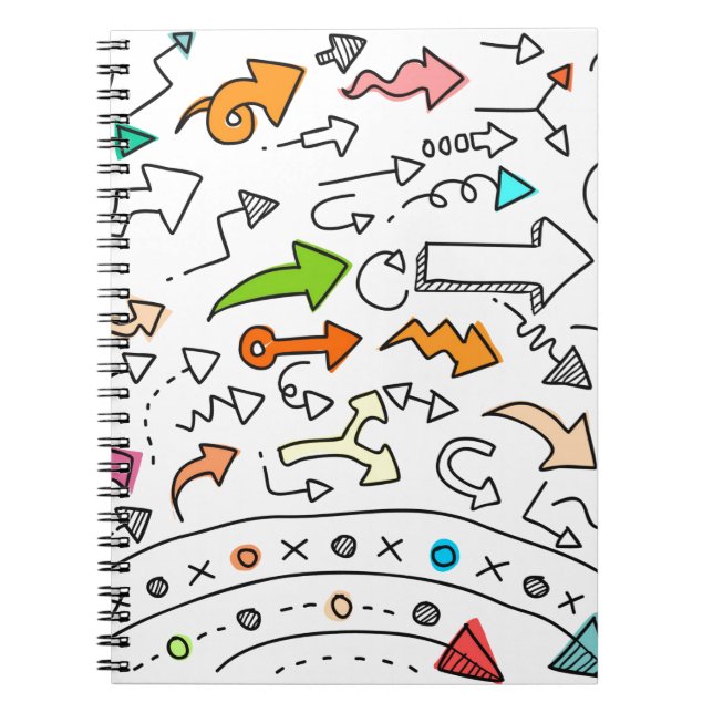 Cuaderno Diseño gráfico de patrones de escritorio (Frente)