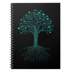 Cuaderno Diseño Gráfico de Programador de Codificación Bina
