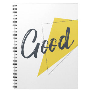 Cuaderno Diseño gráfico moderno, vibrante y audaz de Good