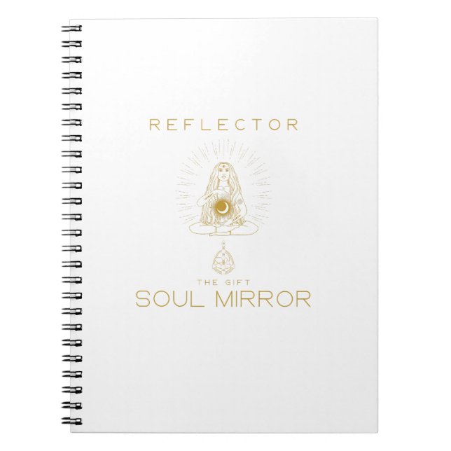 Cuaderno Diseño humano tipo reflector (Frente)