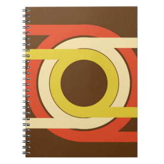 Cuaderno Diseño inspirado en el Retro Golden Ratio.