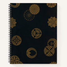 Diseño japonés de Black and Gold Bullet Journal