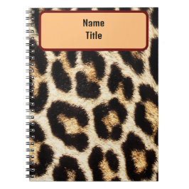 Cuaderno Diseño Leopard