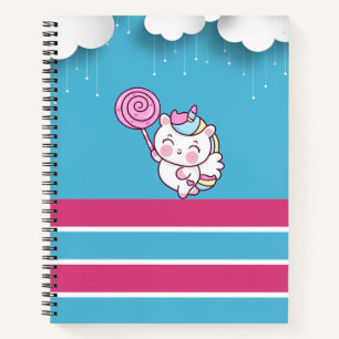 Cuaderno Diseño mágico de unicornio