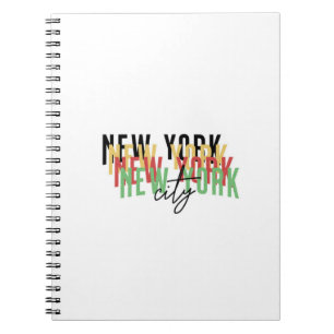 Cuaderno Diseño maximalista de NY 
