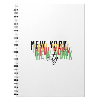Cuaderno Diseño maximalista de NY 