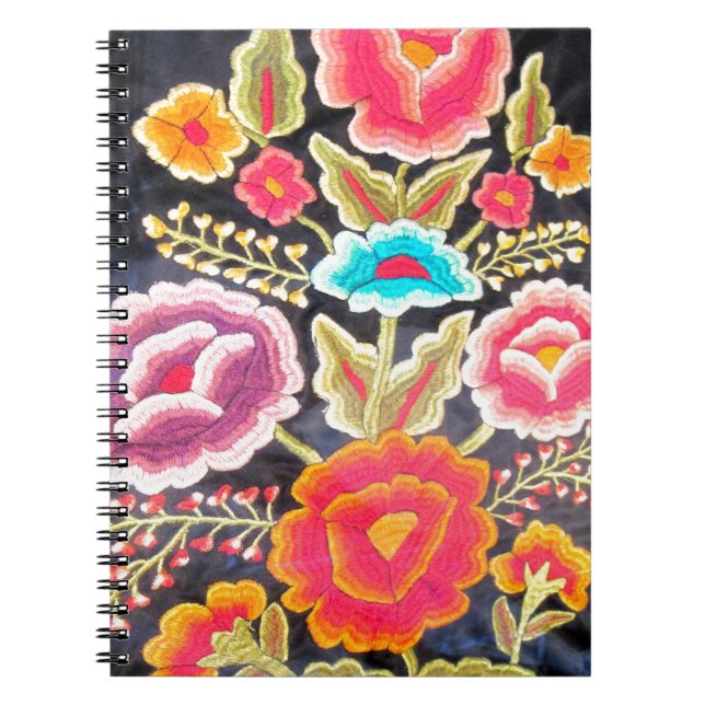 Cuaderno Diseño mexicano del bordado (Frente)